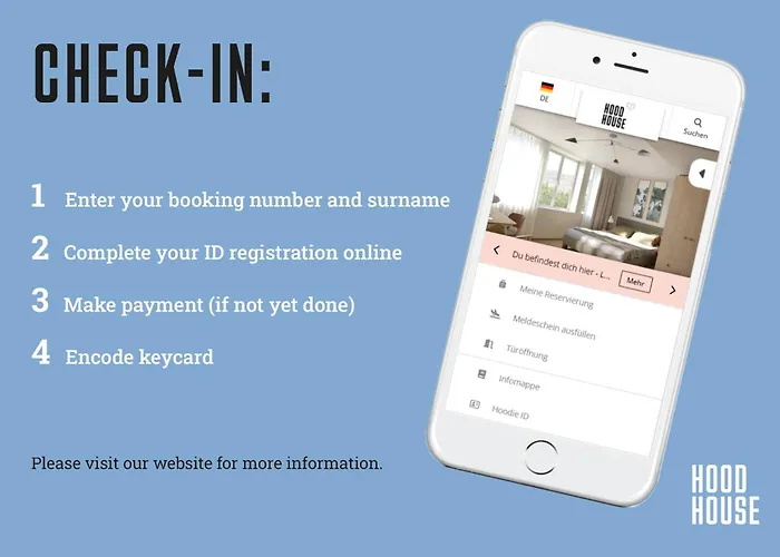 Hood House Kassel - Volldigitales Serviced Apartment